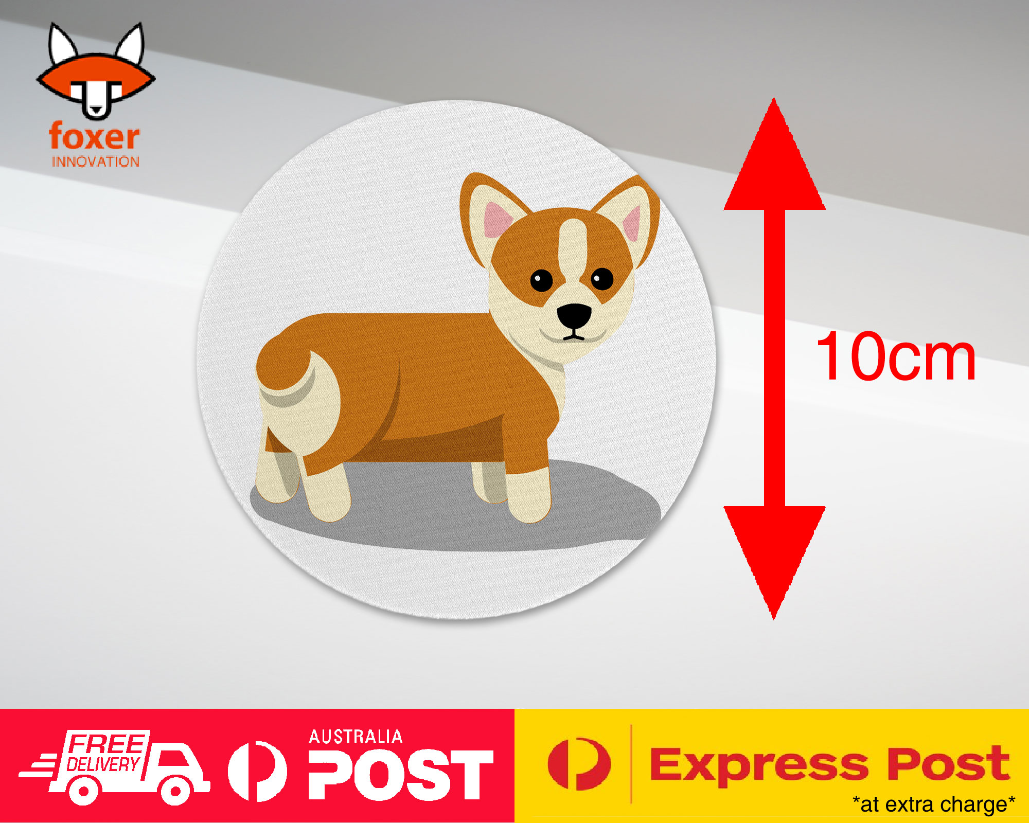 COASTER COFFEE DRINKING MAT|CORGI DOG 6