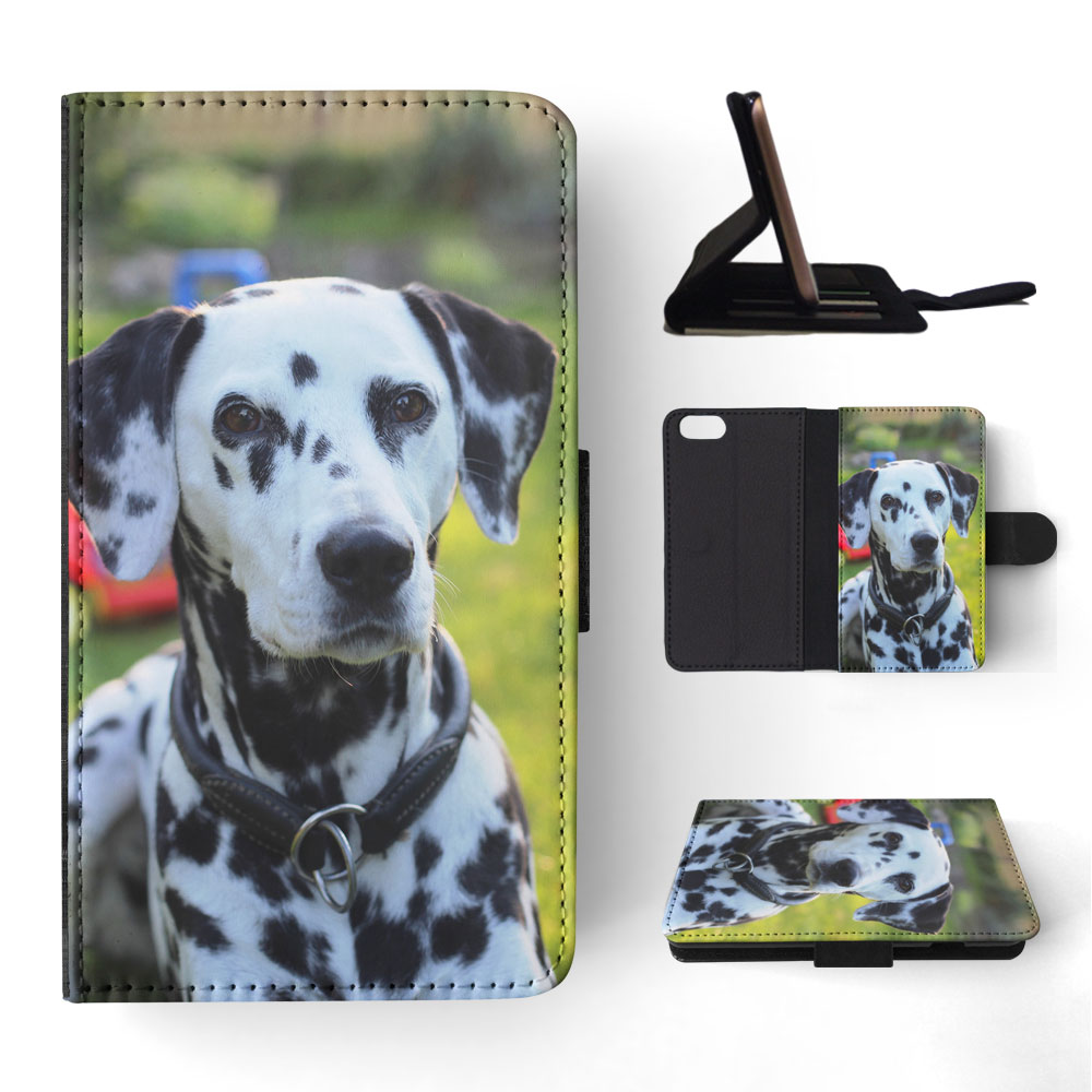 FLIP CASE FOR APPLE IPHONE|DALMATIAN DOG 1 - Picture 169 of 193