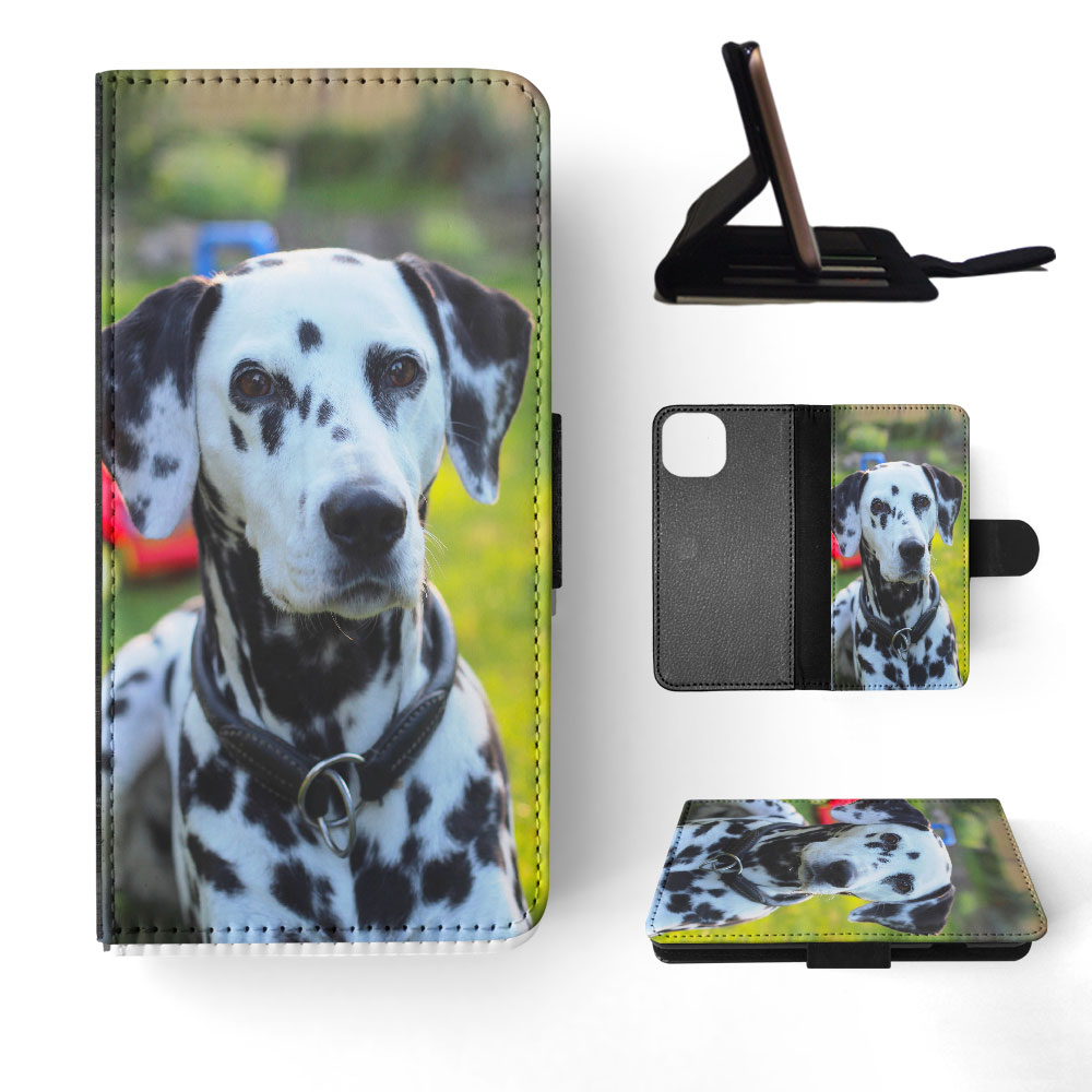 FLIP CASE FOR APPLE IPHONE|DALMATIAN DOG 1 - Picture 41 of 193
