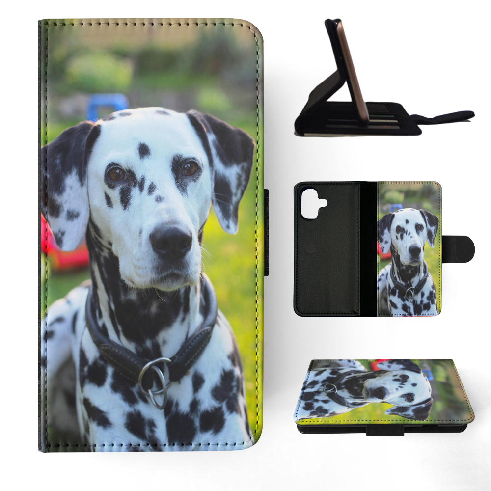 FLIP CASE FOR APPLE IPHONE|DALMATIAN DOG 1 - Picture 21 of 193