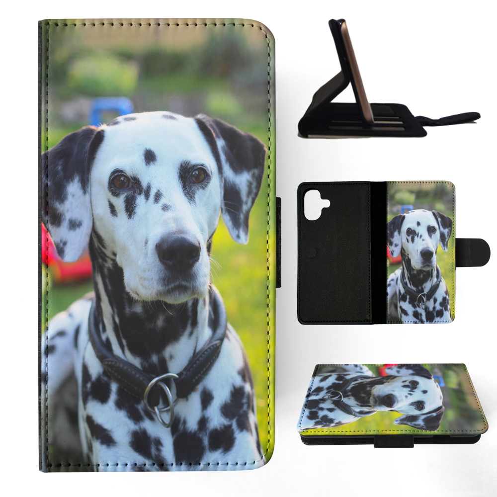 FLIP CASE FOR APPLE IPHONE|DALMATIAN DOG 1 - Picture 16 of 193