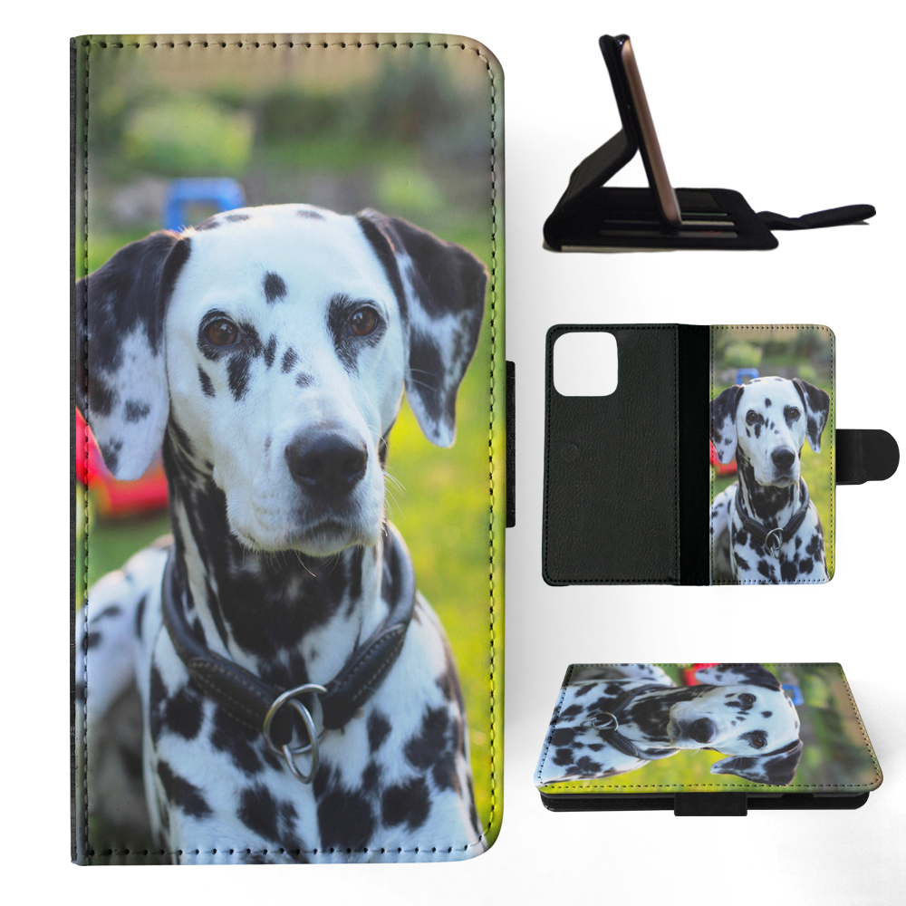 FLIP CASE FOR APPLE IPHONE|DALMATIAN DOG 1 - Picture 6 of 193