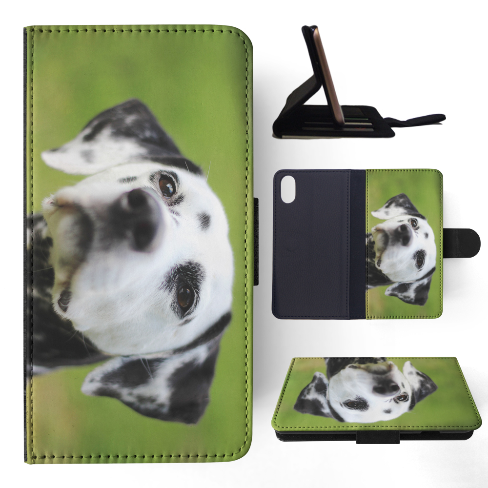 FLIP CASE FOR APPLE IPHONE|DALMATIAN DOG 4 - Foto 114 di 193