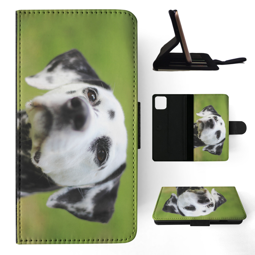 FLIP CASE FOR APPLE IPHONE|DALMATIAN DOG 4 - Foto 94 di 193