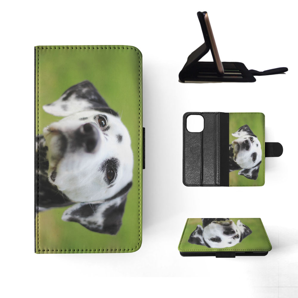 FLIP CASE FOR APPLE IPHONE|DALMATIAN DOG 4 - Foto 81 di 193
