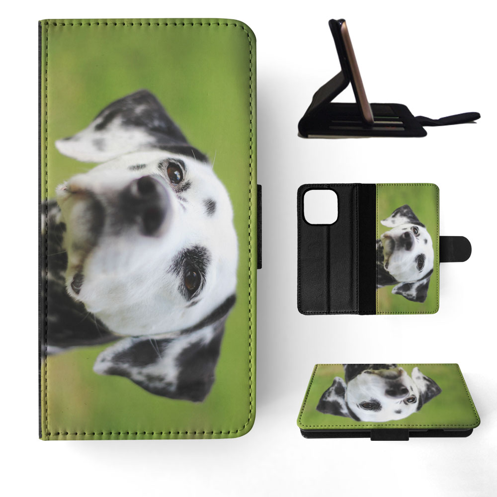 FLIP CASE FOR APPLE IPHONE|DALMATIAN DOG 4 - Foto 51 di 193