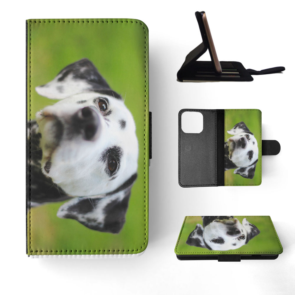 FLIP CASE FOR APPLE IPHONE|DALMATIAN DOG 4 - Foto 31 di 193