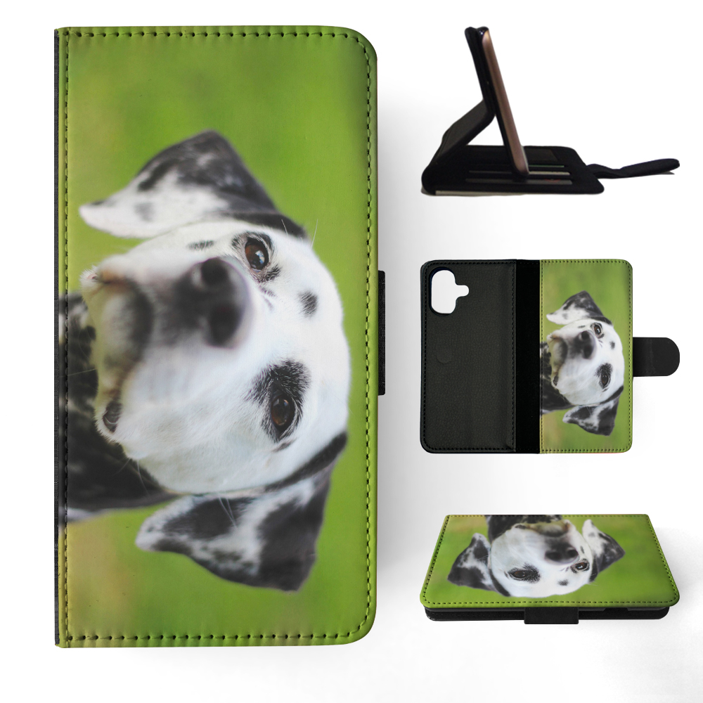 FLIP CASE FOR APPLE IPHONE|DALMATIAN DOG 4 - Foto 21 di 193