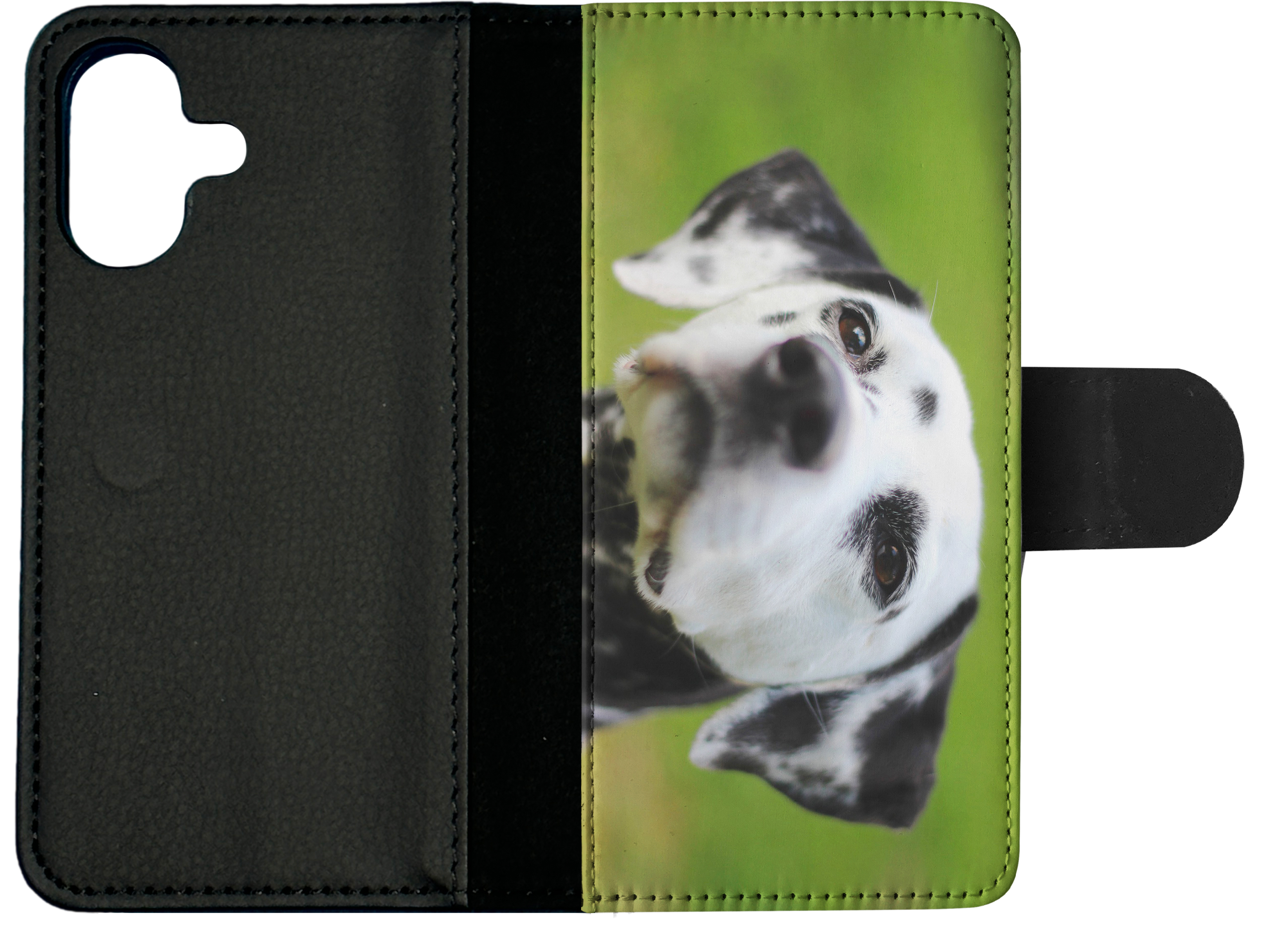 FLIP CASE FOR APPLE IPHONE|DALMATIAN DOG 4 - Foto 24 di 193