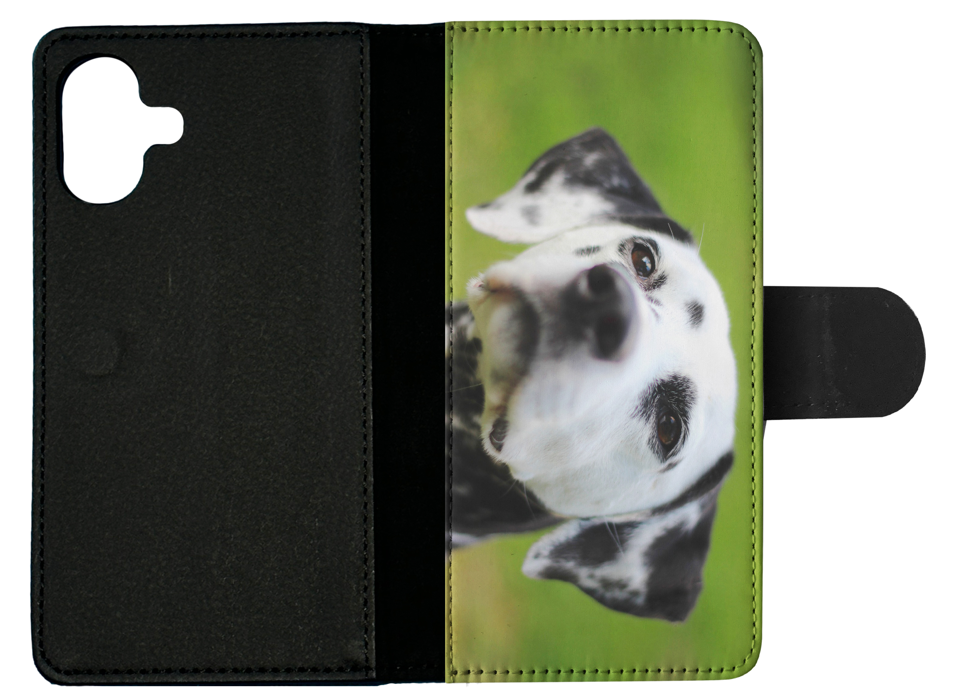 FLIP CASE FOR APPLE IPHONE|DALMATIAN DOG 4 - Foto 19 di 193
