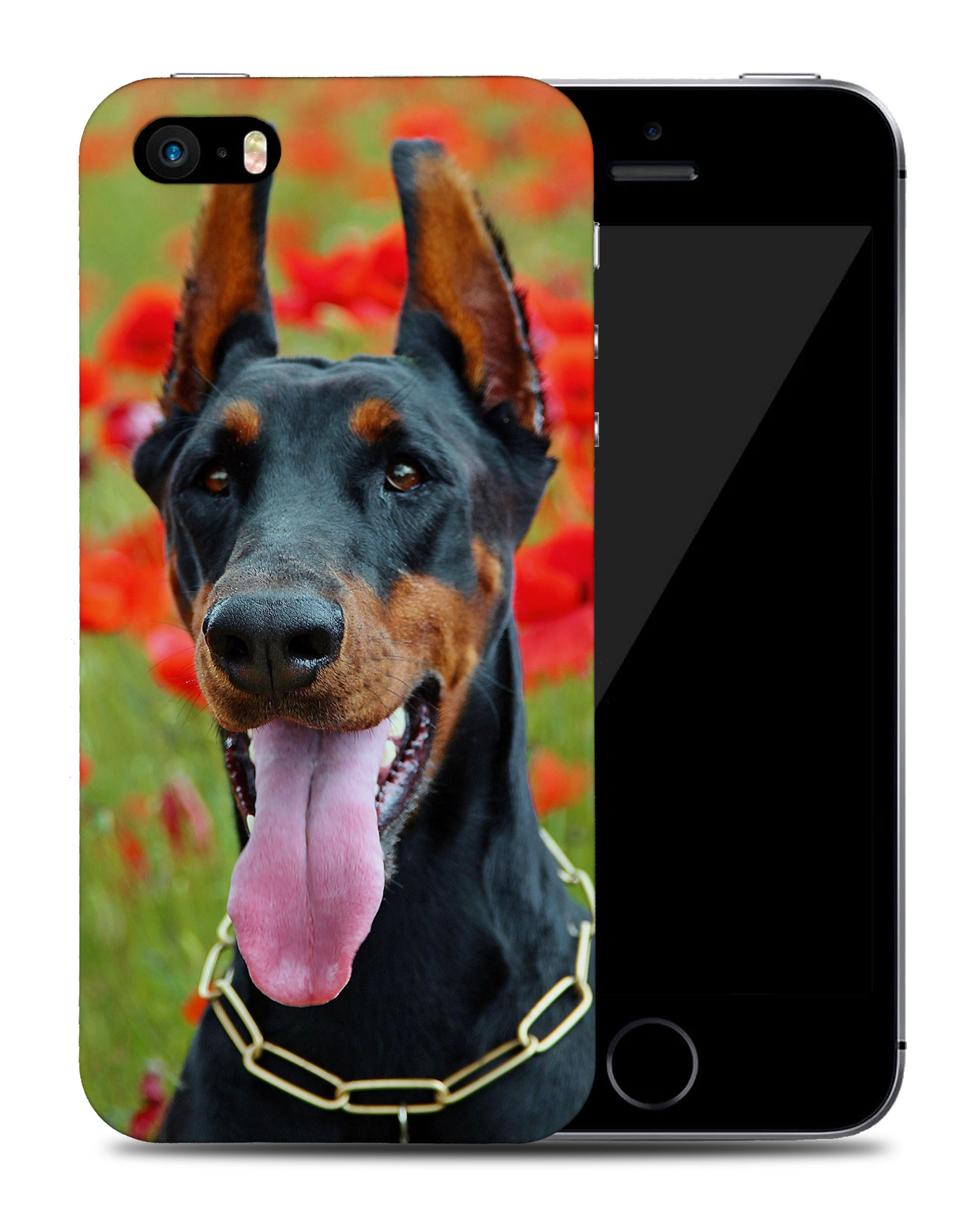 CASE COVER FOR APPLE IPHONE|DOBERMAN DOG 1 - Foto 38 di 44