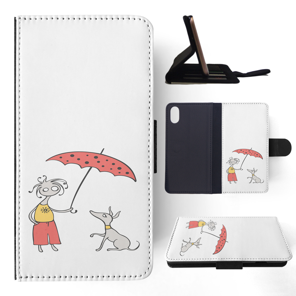 FLIP CASE FOR APPLE IPHONE|MINIMALIST DOG - Picture 114 of 193