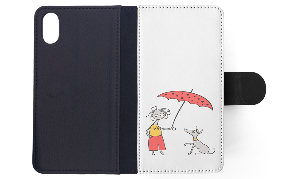 FLIP CASE FOR APPLE IPHONE|MINIMALIST DOG - Picture 117 of 193