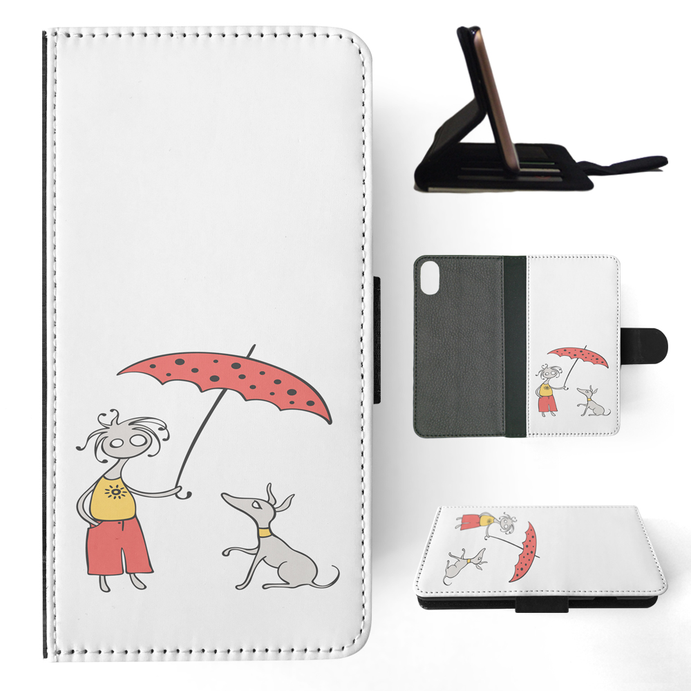 FLIP CASE FOR APPLE IPHONE|MINIMALIST DOG - Picture 119 of 193