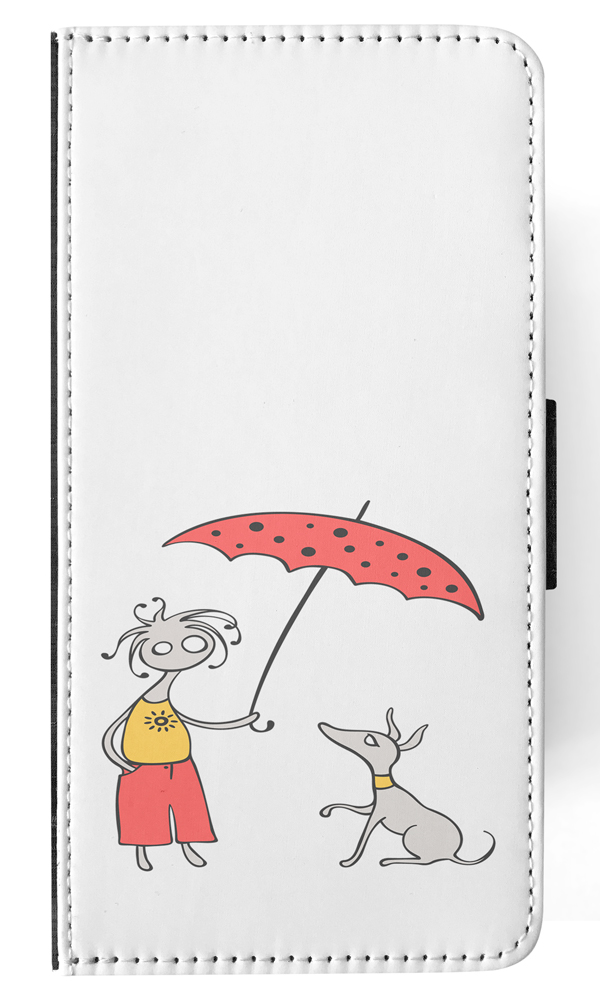 FLIP CASE FOR APPLE IPHONE|MINIMALIST DOG - Picture 120 of 193