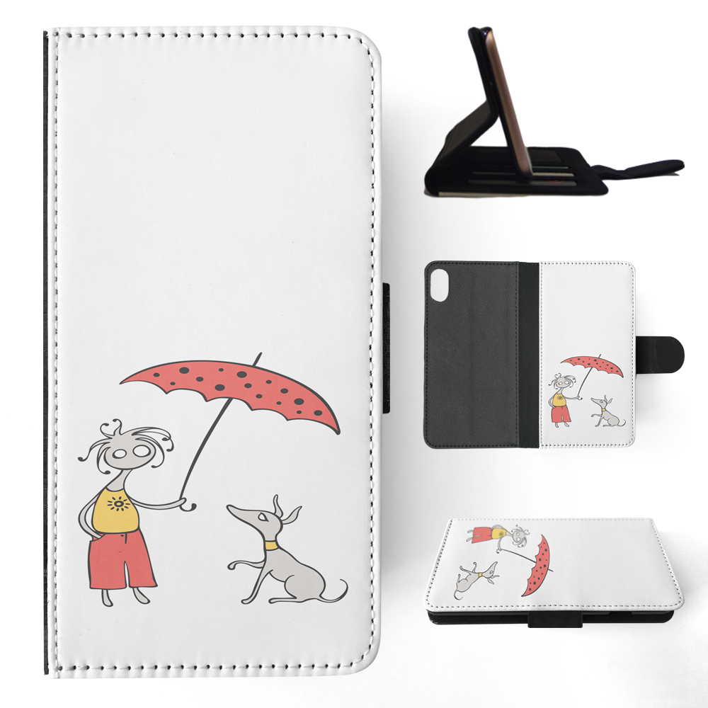 FLIP CASE FOR APPLE IPHONE|MINIMALIST DOG - Picture 109 of 193