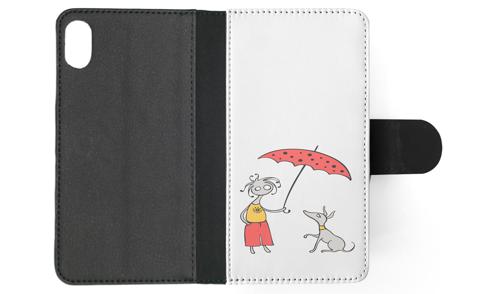 FLIP CASE FOR APPLE IPHONE|MINIMALIST DOG - Picture 112 of 193