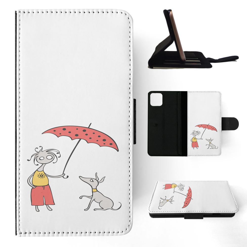 FLIP CASE FOR APPLE IPHONE|MINIMALIST DOG - Picture 104 of 193