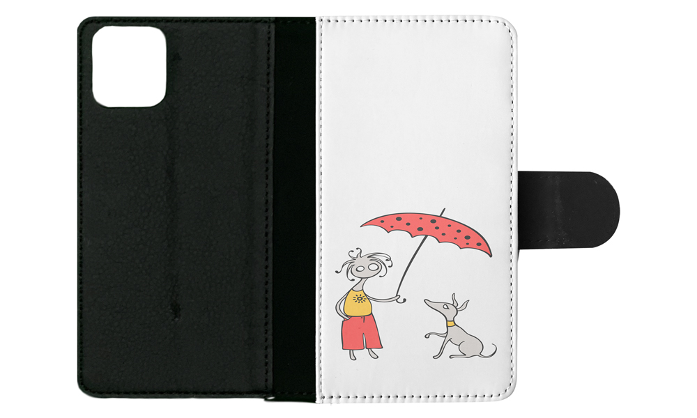 FLIP CASE FOR APPLE IPHONE|MINIMALIST DOG - Picture 102 of 193