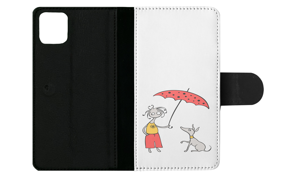 FLIP CASE FOR APPLE IPHONE|MINIMALIST DOG - Picture 97 of 193