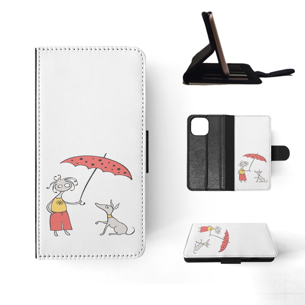 FLIP CASE FOR APPLE IPHONE|MINIMALIST DOG - Picture 81 of 193