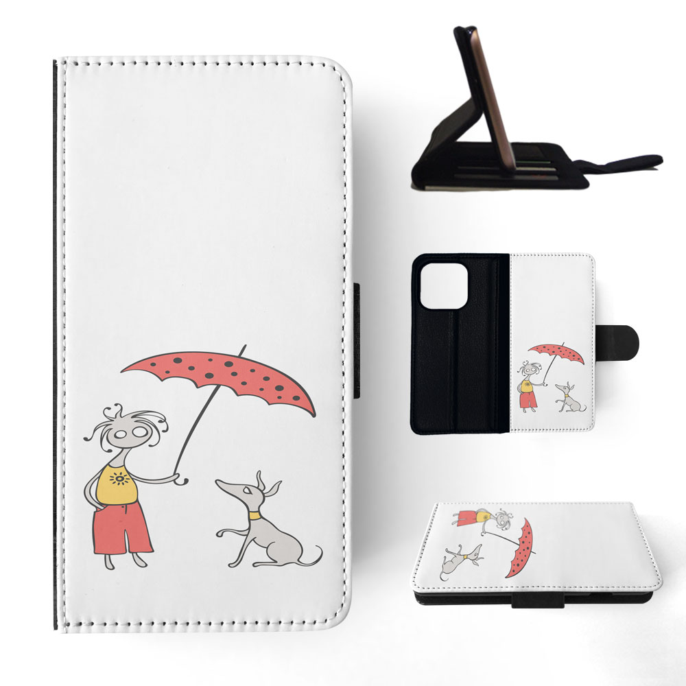 FLIP CASE FOR APPLE IPHONE|MINIMALIST DOG - Picture 71 of 193