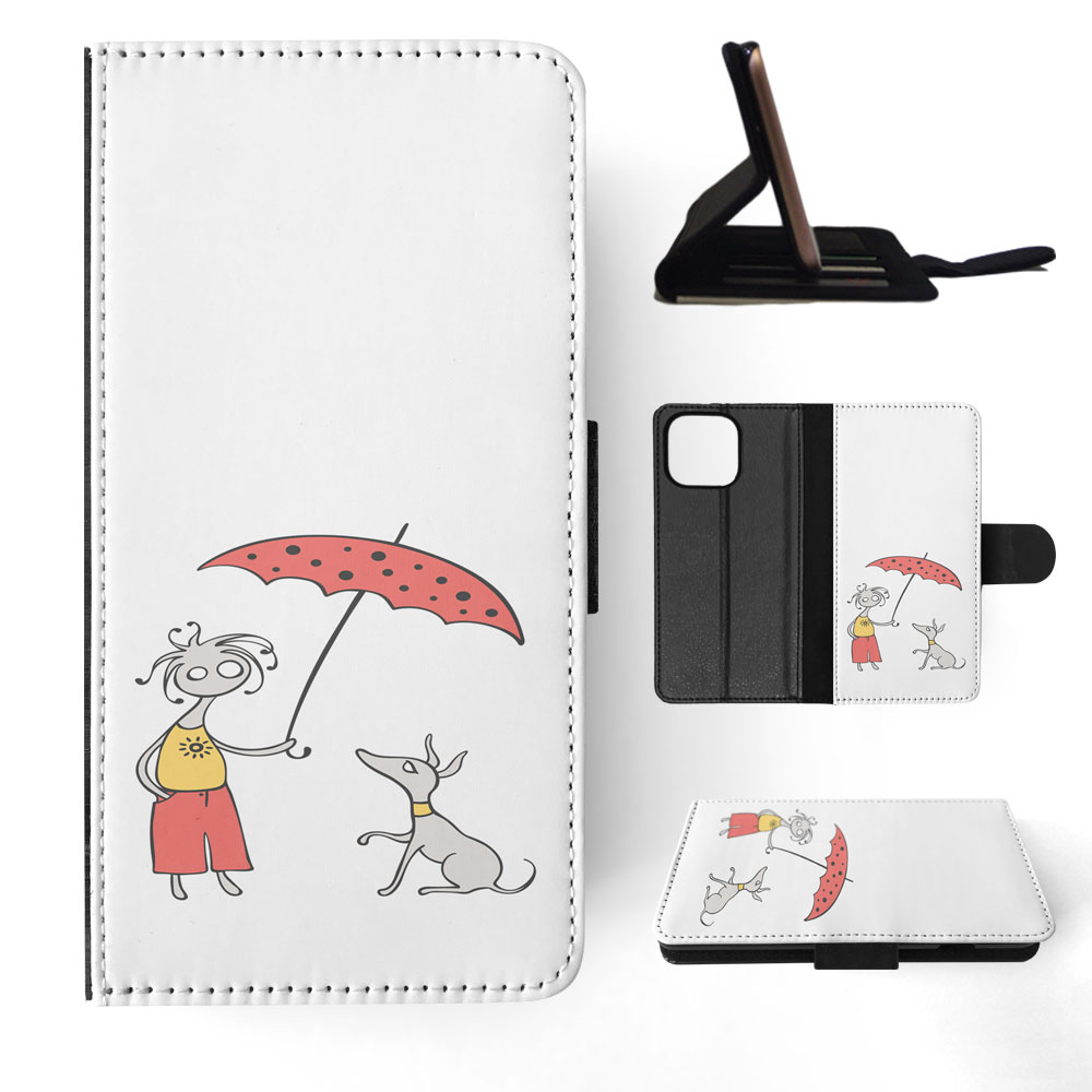 FLIP CASE FOR APPLE IPHONE|MINIMALIST DOG - Picture 66 of 193