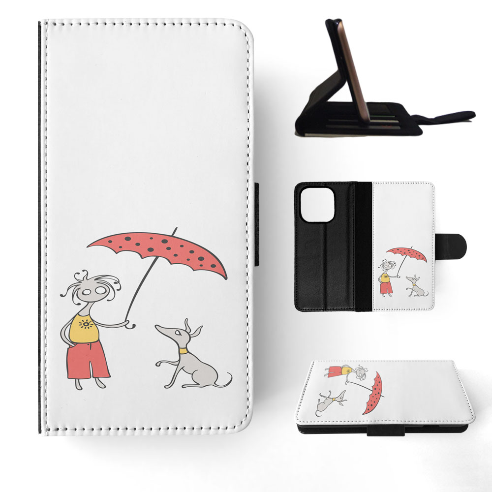 FLIP CASE FOR APPLE IPHONE|MINIMALIST DOG - Picture 51 of 193