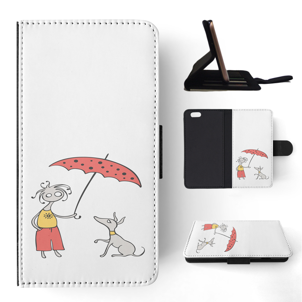 FLIP CASE FOR APPLE IPHONE|MINIMALIST DOG - Picture 159 of 193