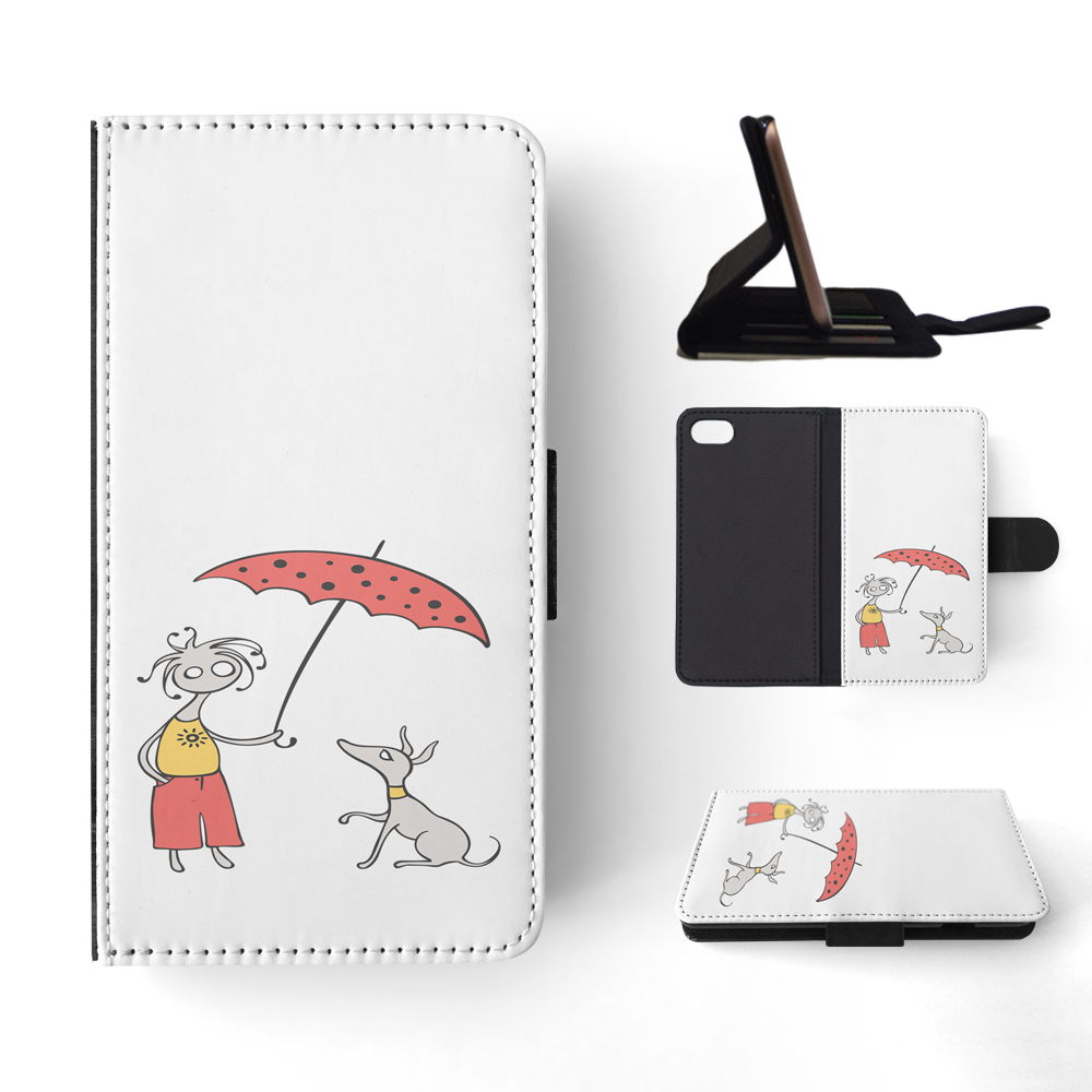 FLIP CASE FOR APPLE IPHONE|MINIMALIST DOG - Picture 134 of 193