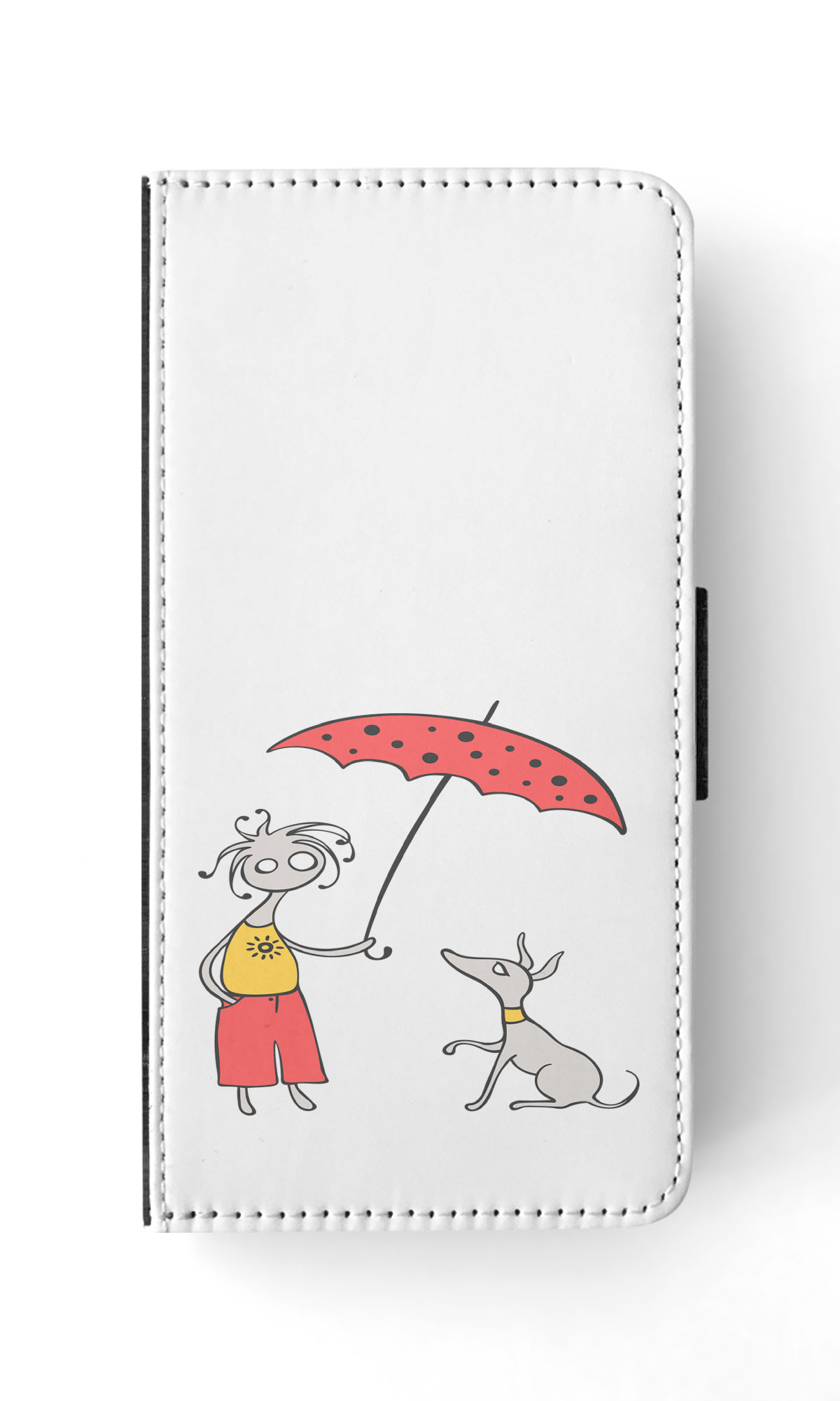 FLIP CASE FOR APPLE IPHONE|MINIMALIST DOG - Picture 42 of 193