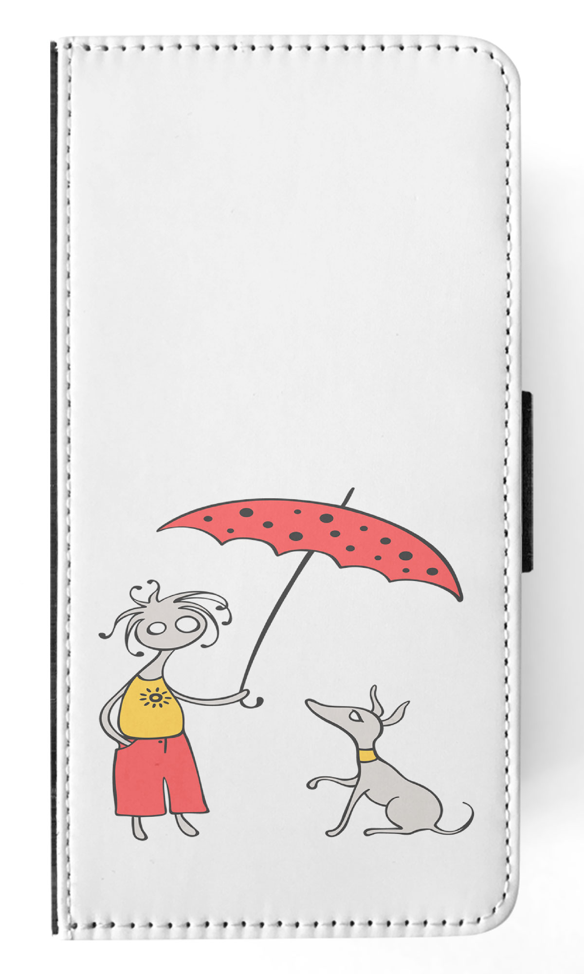 FLIP CASE FOR APPLE IPHONE|MINIMALIST DOG - Picture 37 of 193