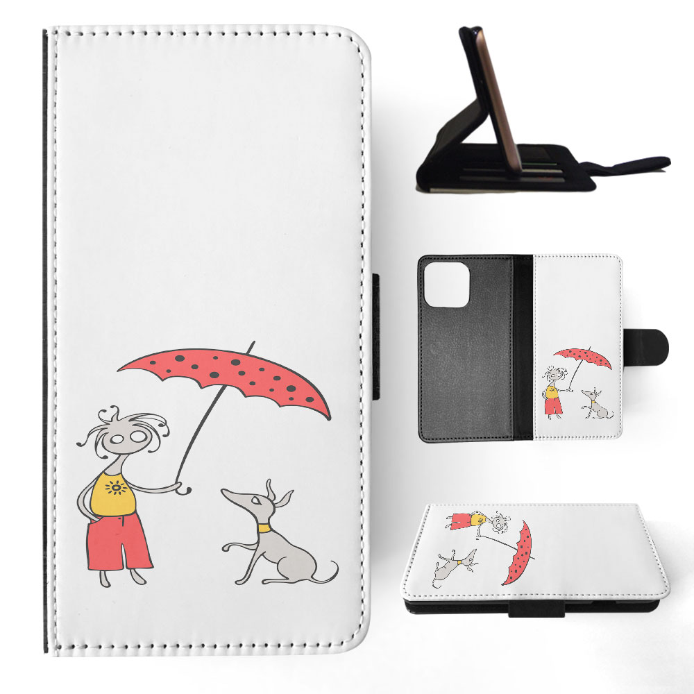 FLIP CASE FOR APPLE IPHONE|MINIMALIST DOG - Picture 26 of 193