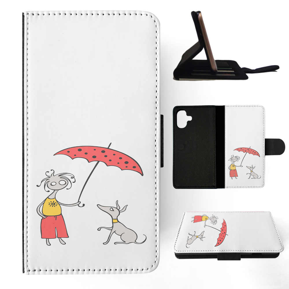 FLIP CASE FOR APPLE IPHONE|MINIMALIST DOG - Picture 16 of 193