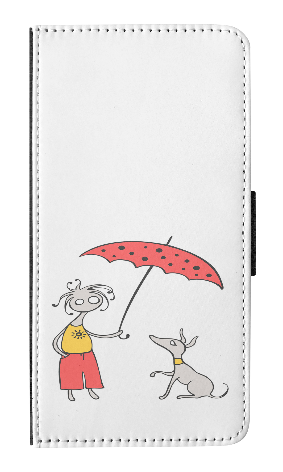 FLIP CASE FOR APPLE IPHONE|MINIMALIST DOG - Picture 17 of 193