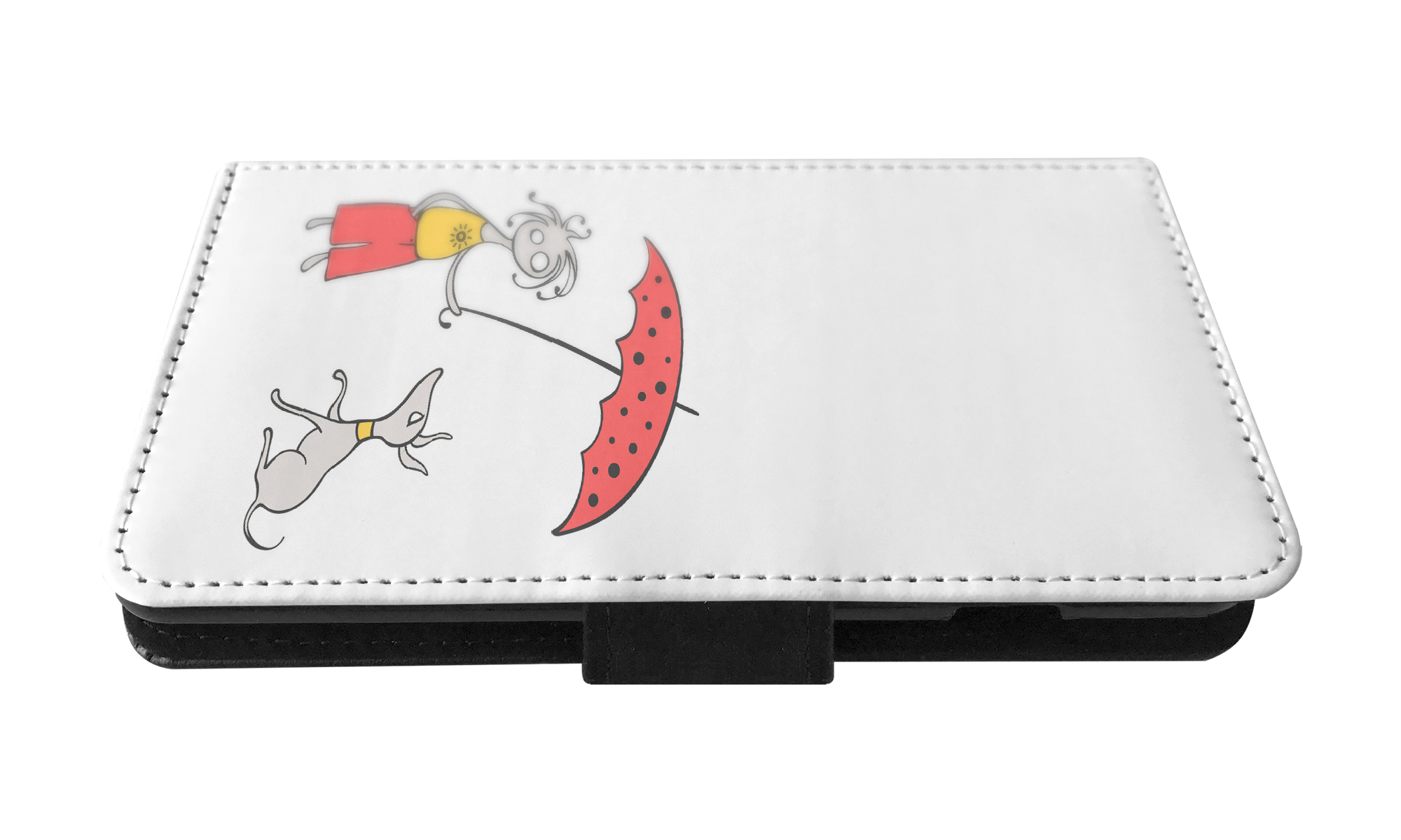 FLIP CASE FOR APPLE IPHONE|MINIMALIST DOG - Picture 8 of 193