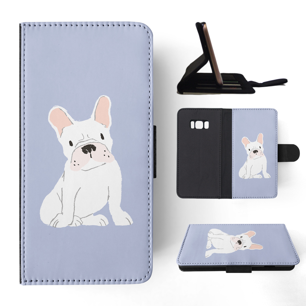FLIP CASE FOR SAMSUNG GALAXY|FRENCH BULLDOG DOG 4 - Picture 106 of 120