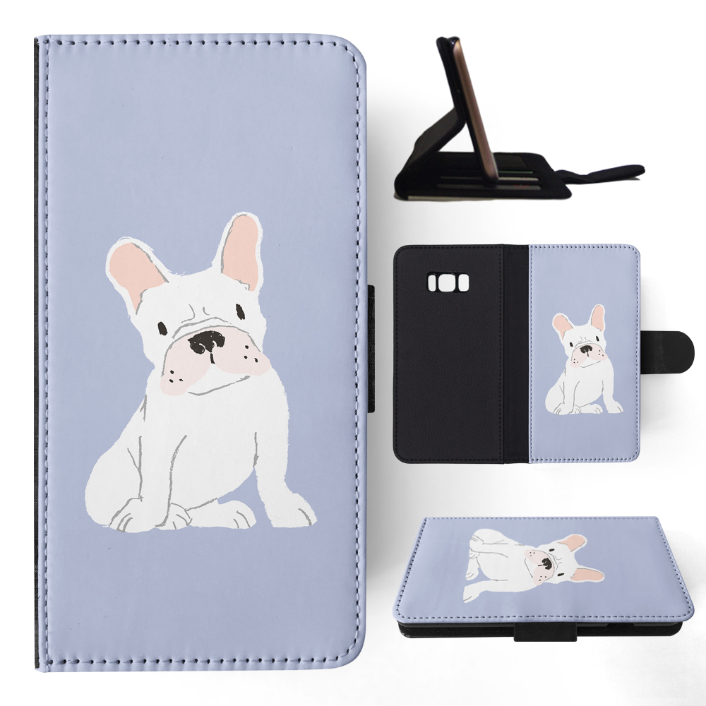 FLIP CASE FOR SAMSUNG GALAXY|FRENCH BULLDOG DOG 4 - Picture 101 of 120