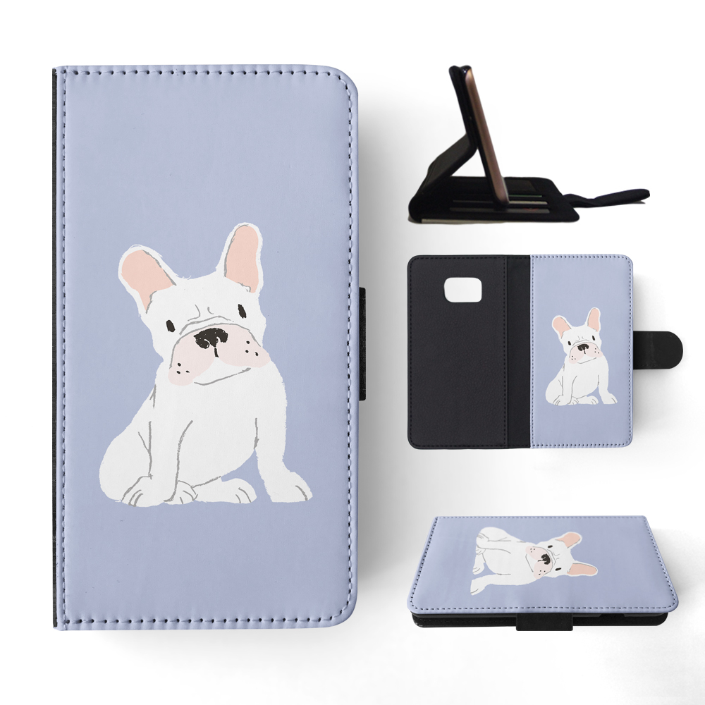 FLIP CASE FOR SAMSUNG GALAXY|FRENCH BULLDOG DOG 4 - Picture 116 of 120
