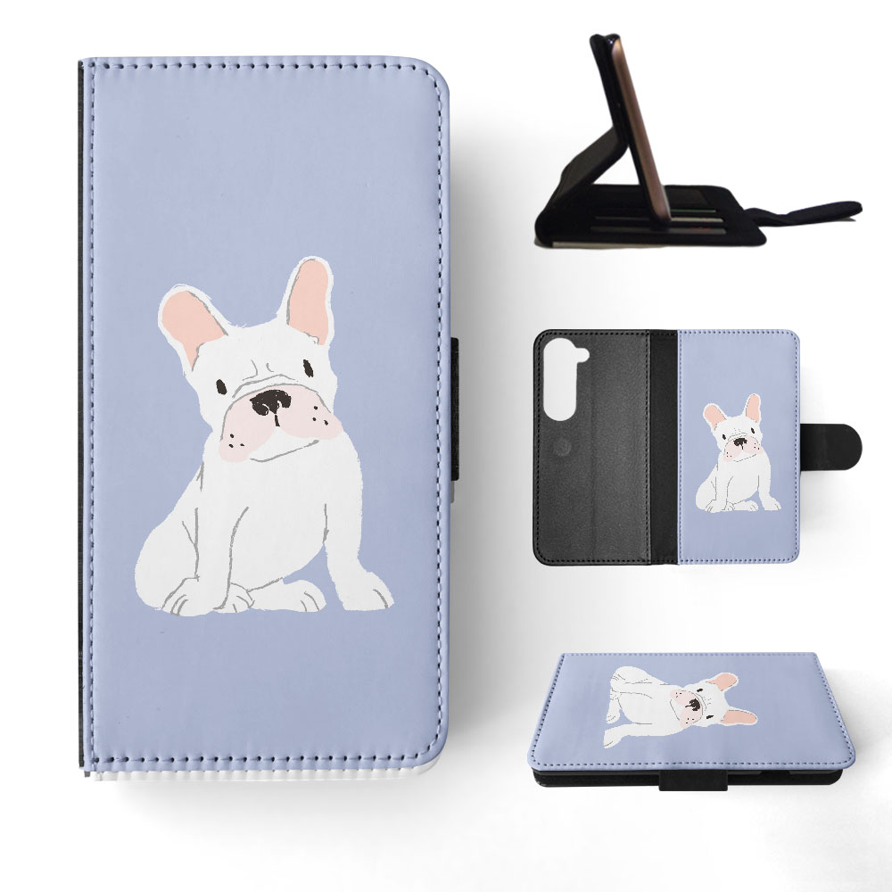 FLIP CASE FOR SAMSUNG GALAXY|FRENCH BULLDOG DOG 4 - Picture 31 of 120