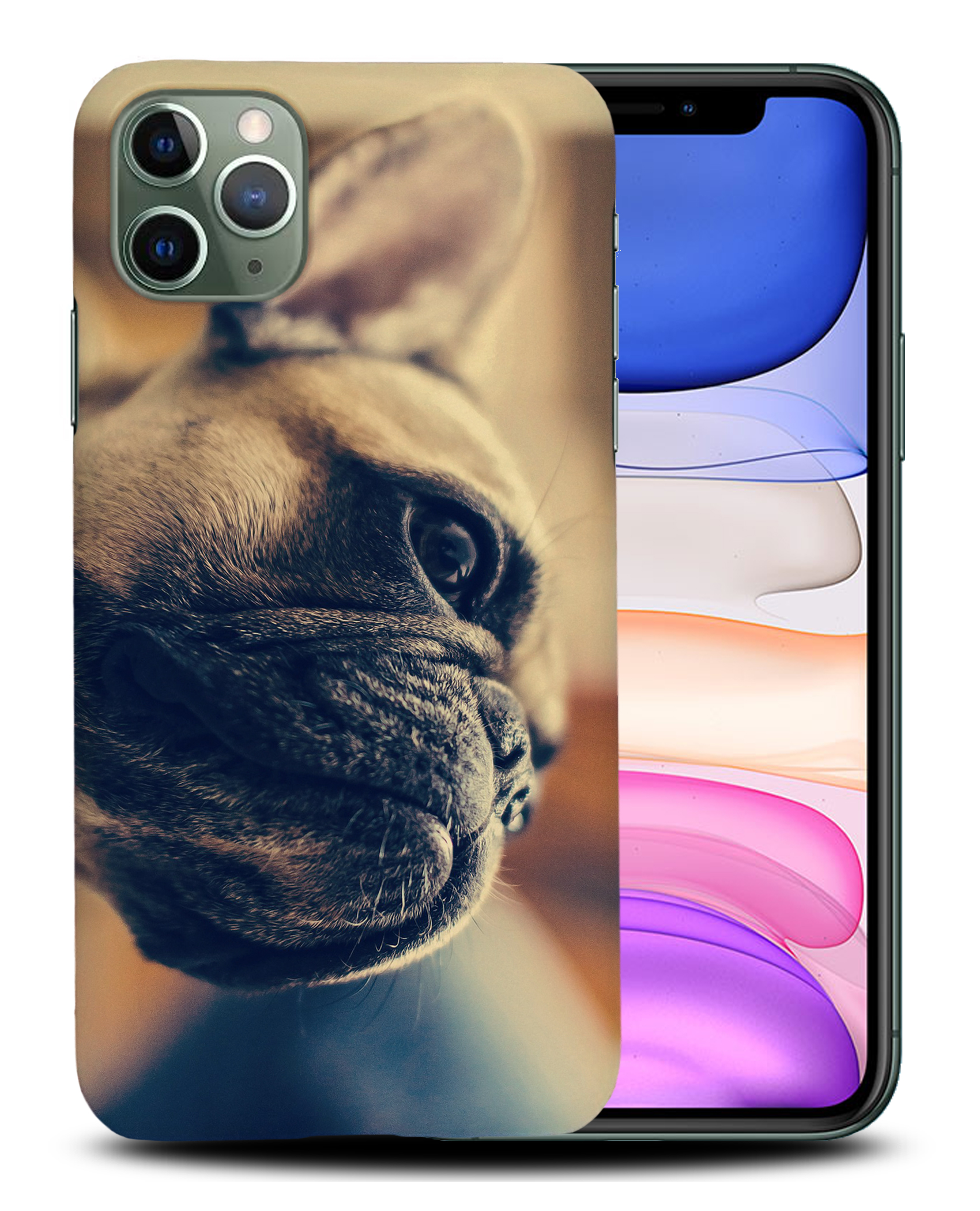CASE COVER FOR APPLE IPHONE|FRENCH BULLDOG DOG 7 - Foto 22 di 44
