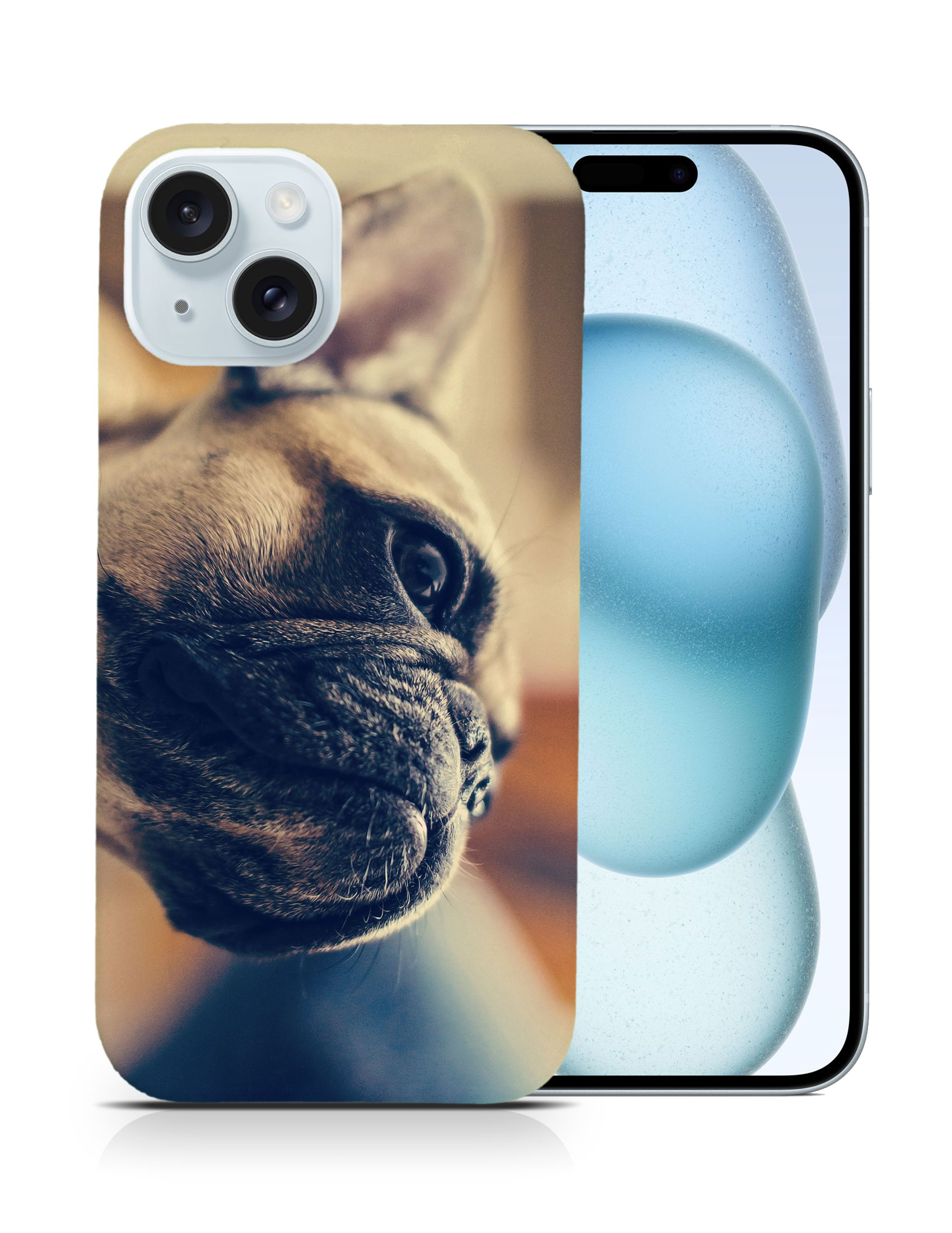CASE COVER FOR APPLE IPHONE|FRENCH BULLDOG DOG 7 - Foto 9 di 44