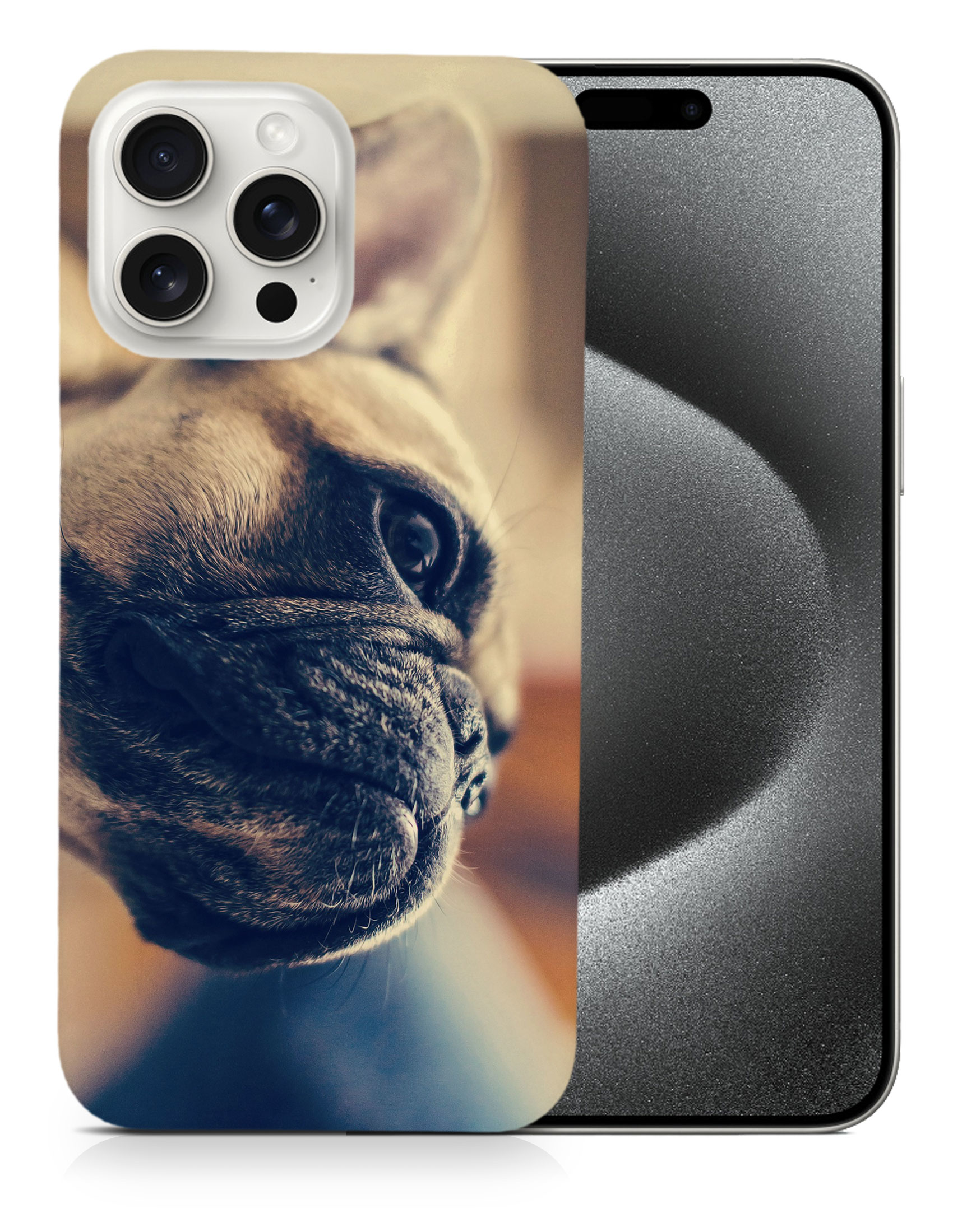 CASE COVER FOR APPLE IPHONE|FRENCH BULLDOG DOG 7 - Foto 6 di 44