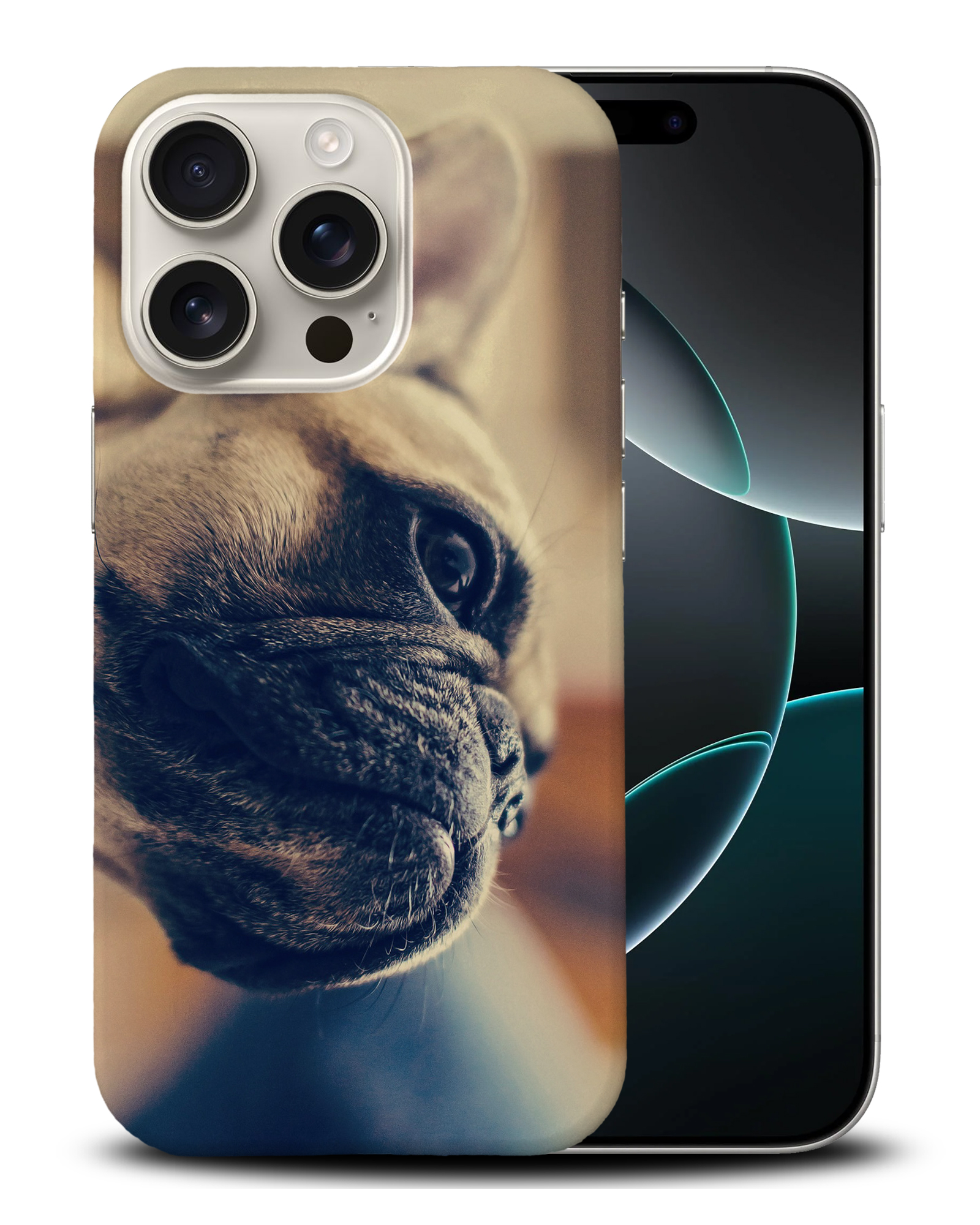 CASE COVER FOR APPLE IPHONE|FRENCH BULLDOG DOG 7 - Foto 3 di 44