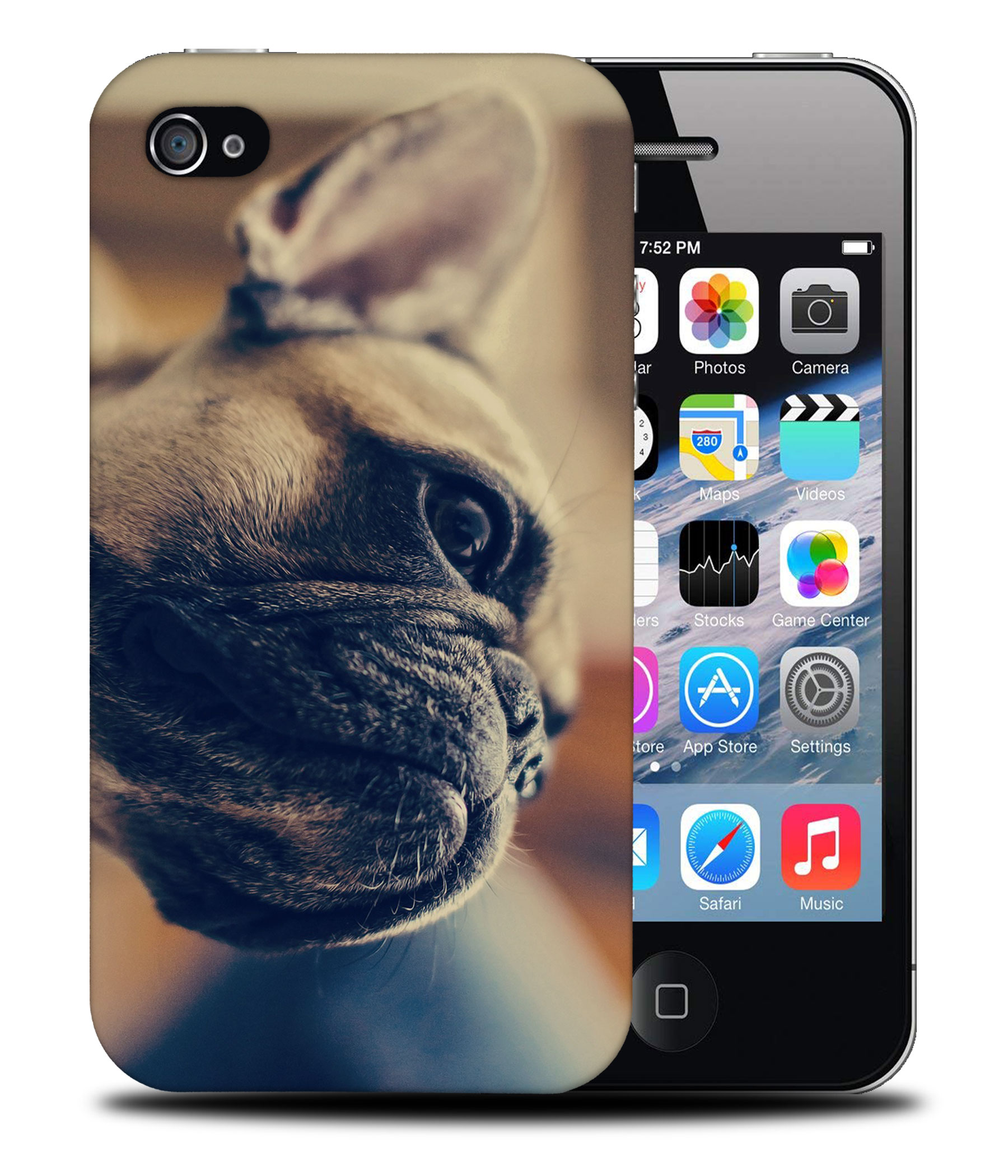 CASE COVER FOR APPLE IPHONE|FRENCH BULLDOG DOG 7 - Foto 40 di 44