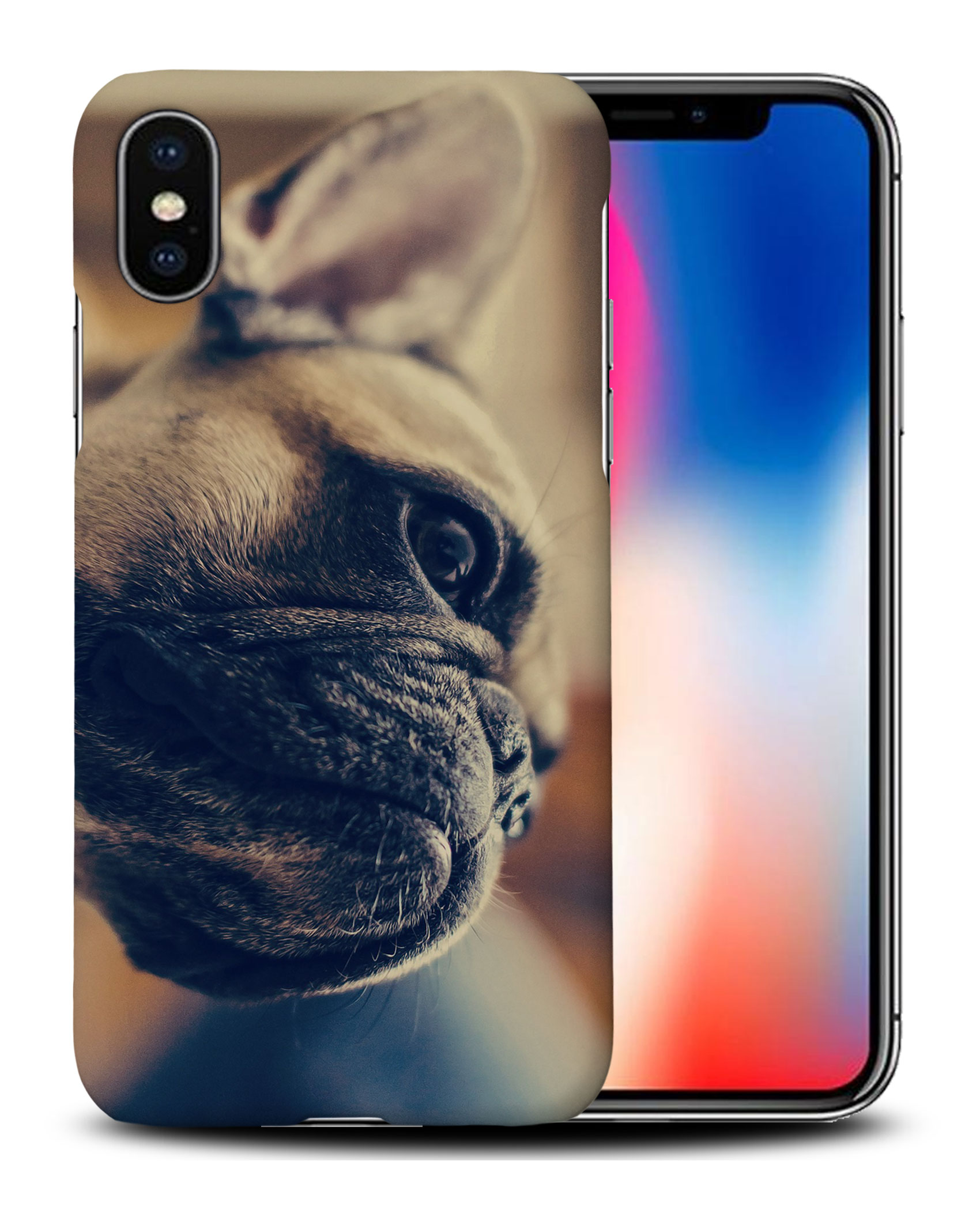 CASE COVER FOR APPLE IPHONE|FRENCH BULLDOG DOG 7 - Foto 26 di 44