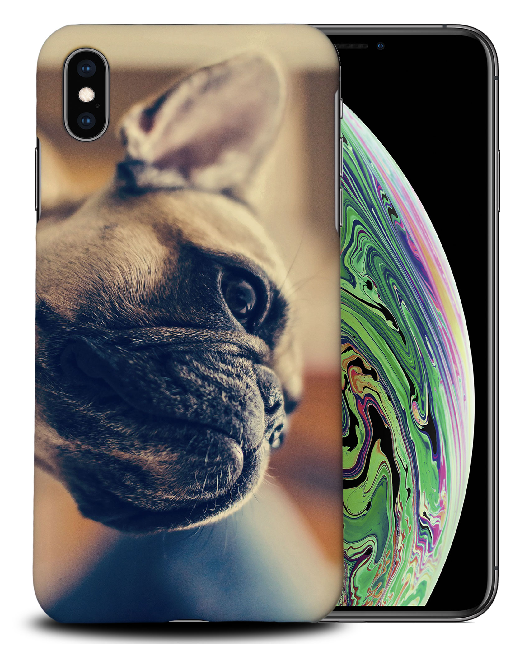 CASE COVER FOR APPLE IPHONE|FRENCH BULLDOG DOG 7 - Foto 25 di 44