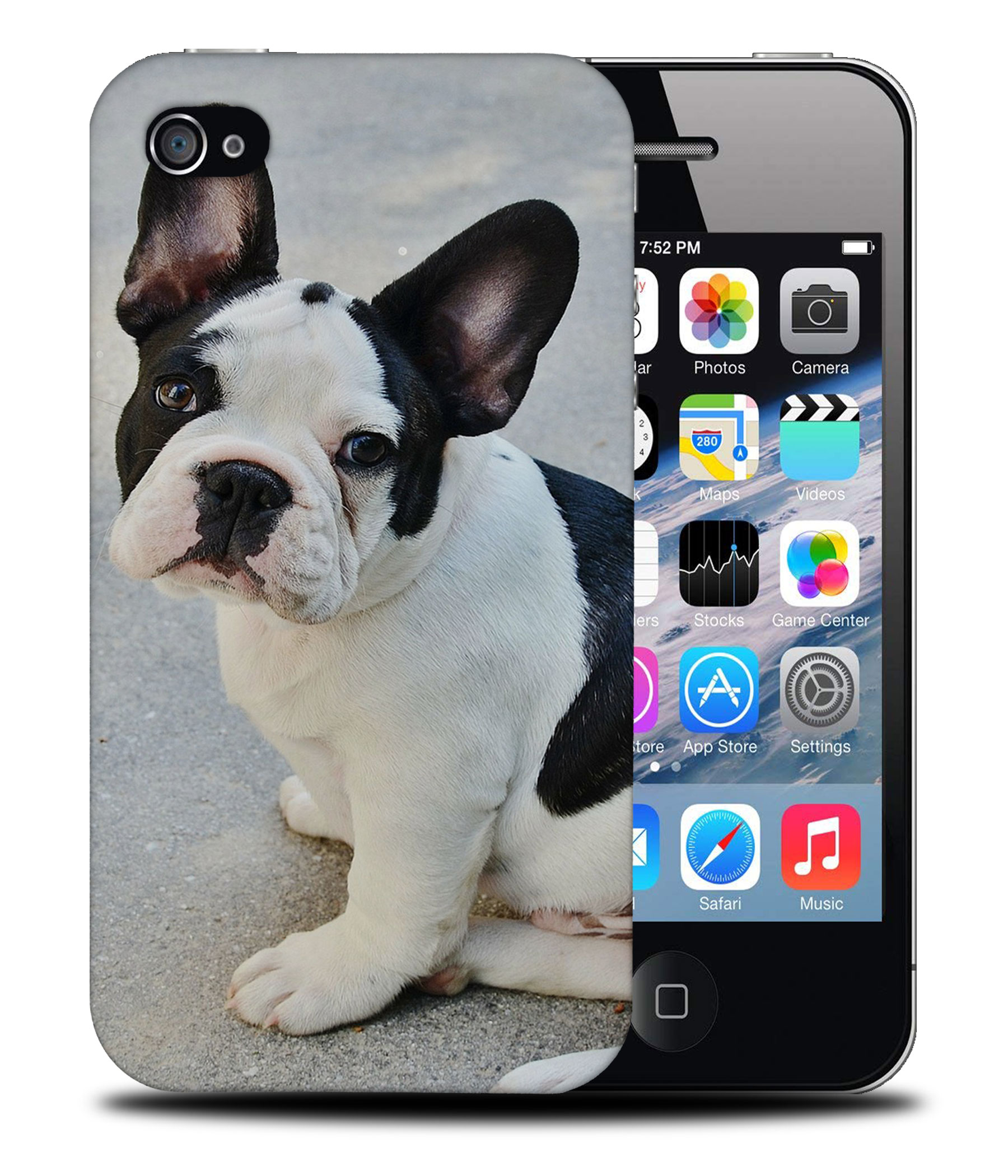 CASE COVER FOR APPLE IPHONE|FRENCH BULLDOG DOG 16 - Bild 40 von 44