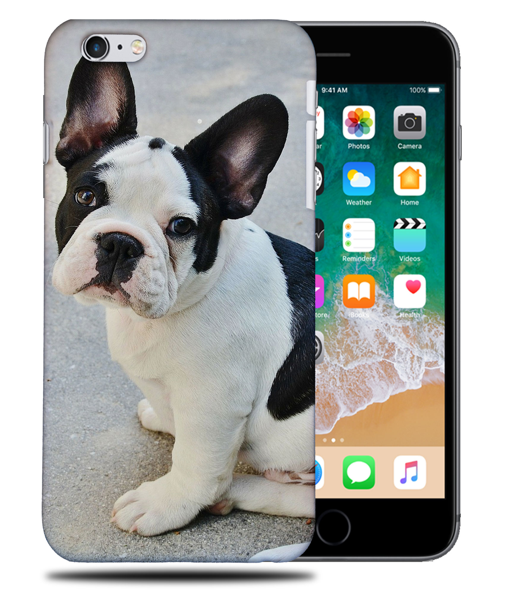 CASE COVER FOR APPLE IPHONE|FRENCH BULLDOG DOG 16 - Bild 33 von 44