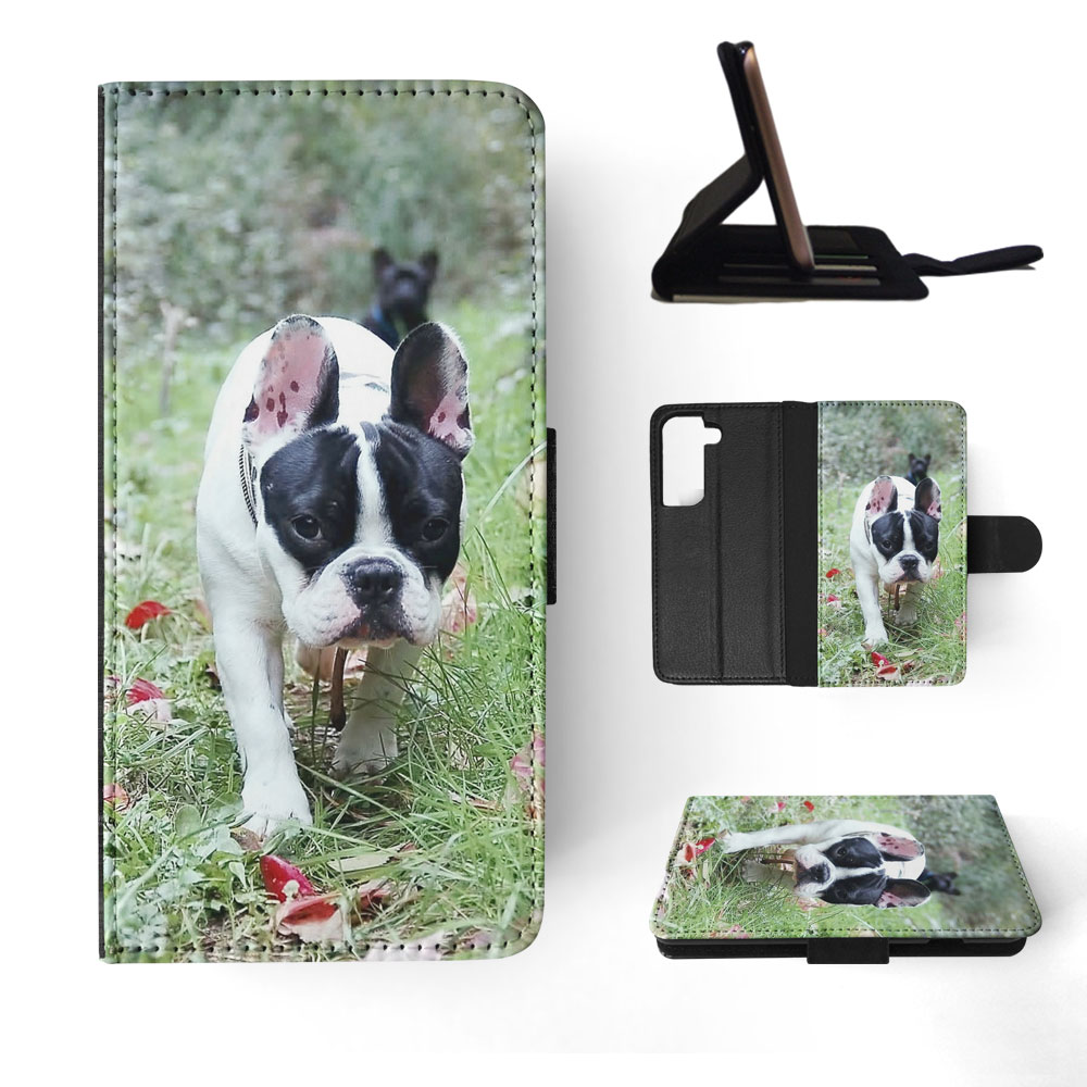 FLIP CASE FOR SAMSUNG GALAXY|FRENCH BULLDOG DOG 17 - Picture 46 of 120